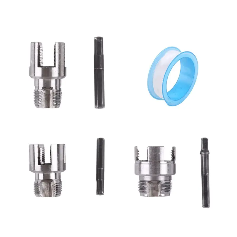 Internal& External Pipe Threading Tool Set PVC Plastic Pipe Threader Kit 1/2