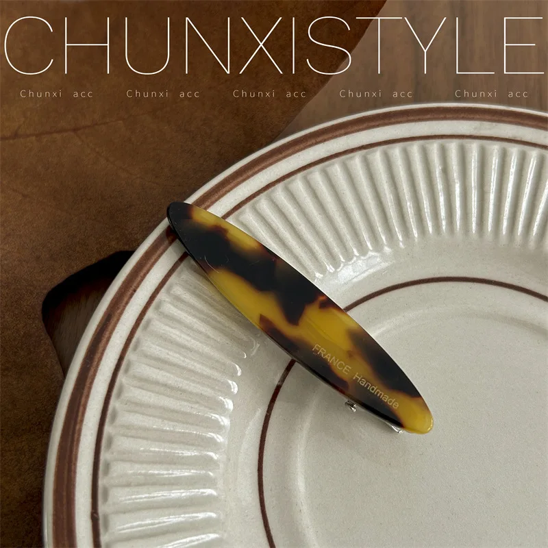 مشبك شعر لـ Flyaways، مشبك من الأسيتات الكوري، مشبك غرة للجبهة، تثبيت آمن للشعر الرقيق، ضروري للتصفيف اليومي