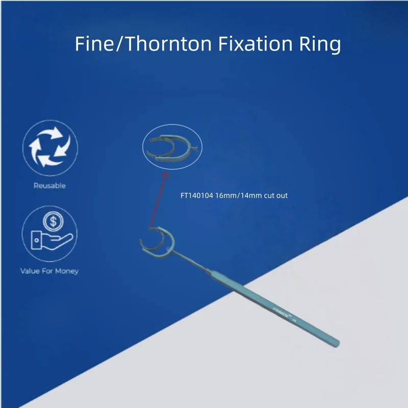 Instrumenty okulistyczne Pierścień mocujący Fine/Thornton