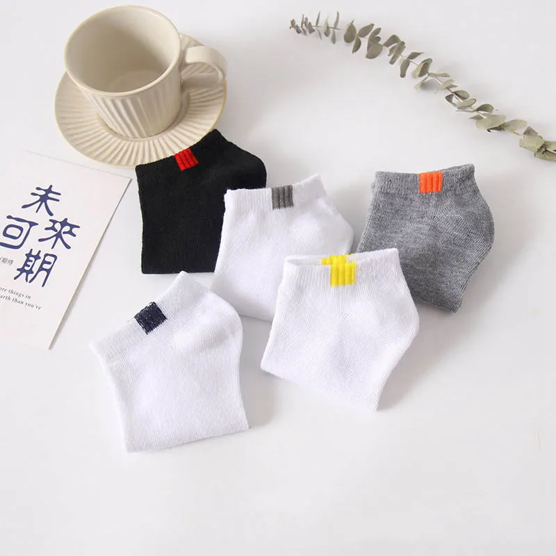 10pieces=5pair/lot Summer Cotton Man Short Socks Fashion Breathable Boat Socks Comfortable Casual Socks Male Big Size White Hot