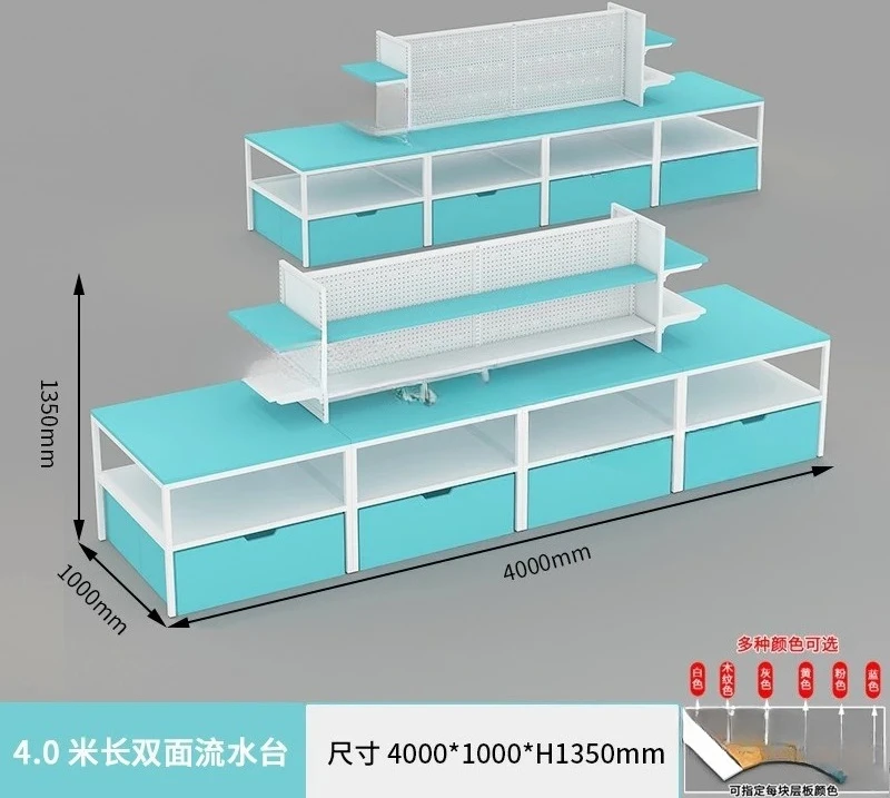 Makeup snacks, flowing water, Nakajima, stationery, jewelry, mother and baby boutiques, cosmetics display cabinet