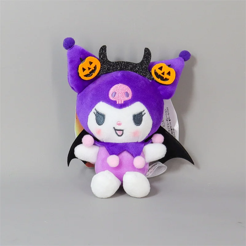 Брелок для ключей Sanrio Kuromi, мягкая подвеска в виде куклы Hello Kitty моя мелодия, плюшевый брелок, аксессуары для сумок, подарок