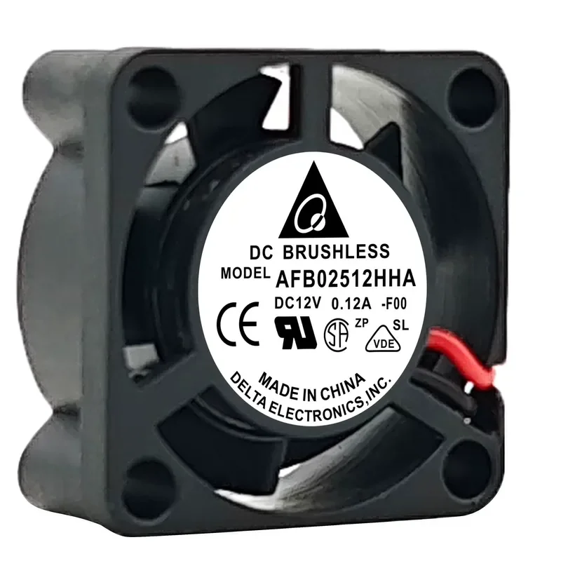 Delta AFB02512HHA for 2.5CM 2510 12V Ultra-Quiet High-Speed Large Air Volume Micro Cooling Fan