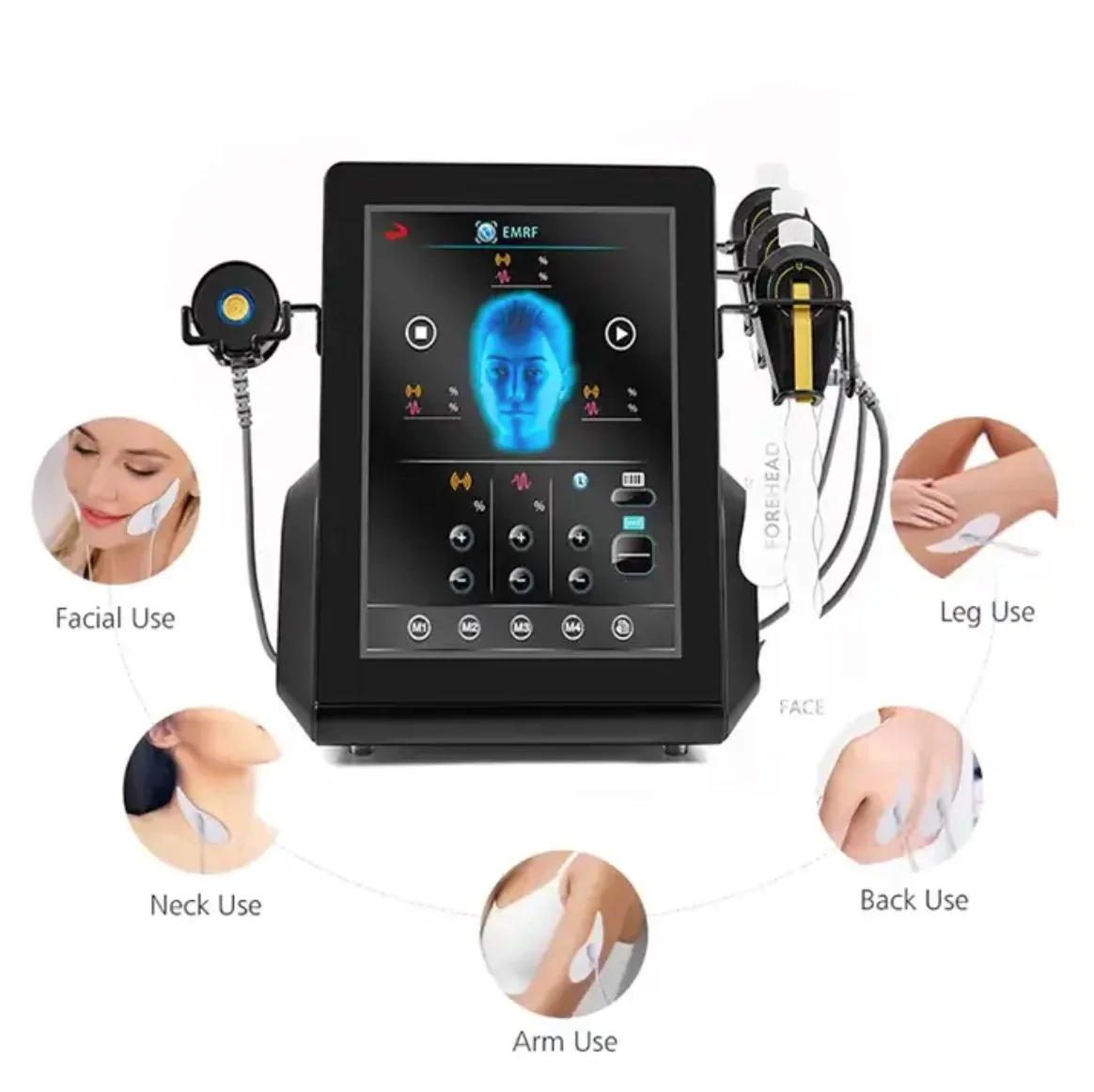 EMS Gesichtsmuskelstimulator Anti-Aging PE Lifting und Straffung Faltenentfernung Facelift Hautstimulator PE Gesichtsmassagegerät