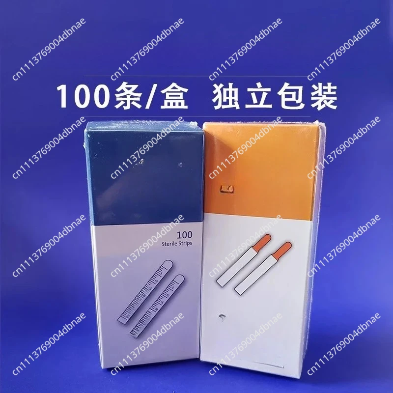 Suitable for Sodium Fluorescein Test Paper Tear Detection Filter Paper Fluorescent Strip Inspection Tool Independent Packaging