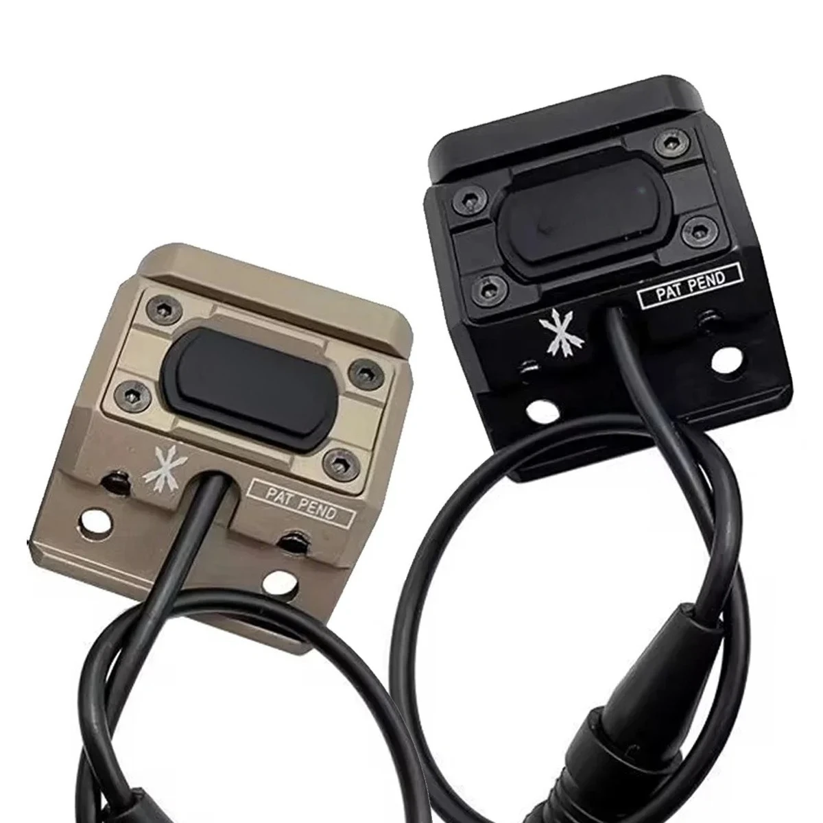 التكتيكية الوحدة وزارة الدفاع زر مفتاح الضغط 2.5 3.5 SF التوصيل الادسنس بندقية قوية بندقية كشاف ضوء Surefire M600 M300 PEQ15 #5