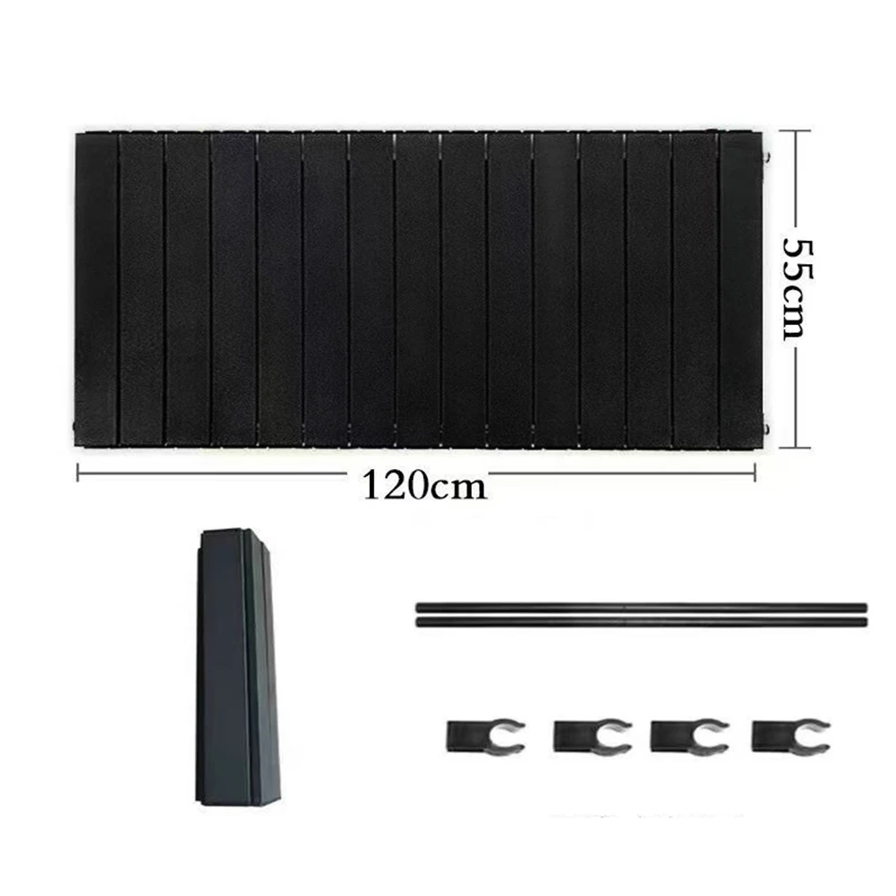 Camping-Klappwagen-Tischplatte 55x120cm Schwarz Gelb Grün Grau für Outdoor-Gartenwagen Trolley-Aufsatzplatte Möbel – Detail 4