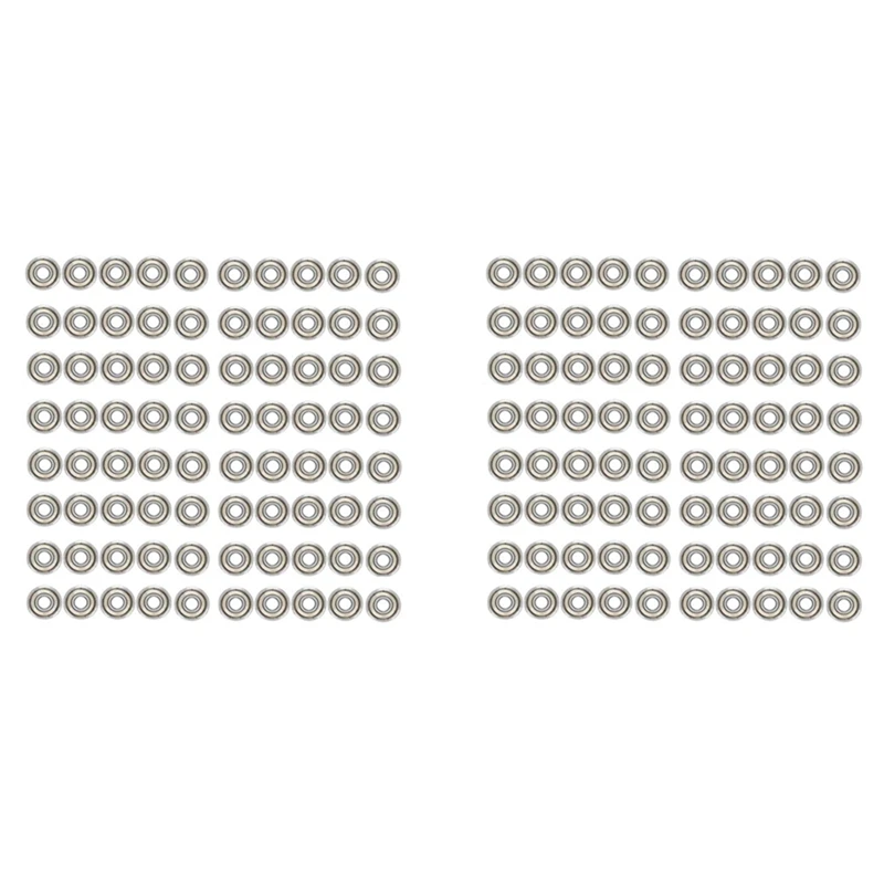 160 Stuks 608zz Lager 8X22X7 Mm ABEC-5 Skate Kinderwagen Miniatuur 608 Zz Kogellagers 608z 608 2z Lager