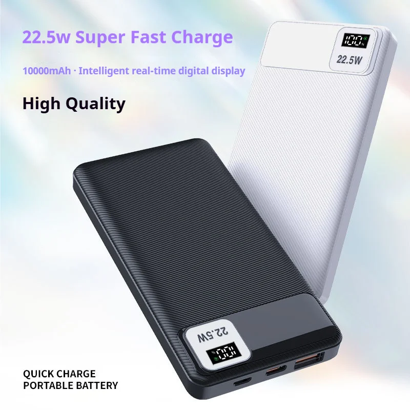

20000mAh Super Charge Power Bank, 22.5W Fast Charging Portable Charger, Ultra Slim External Battery for iPhone Samsung Xiaomi