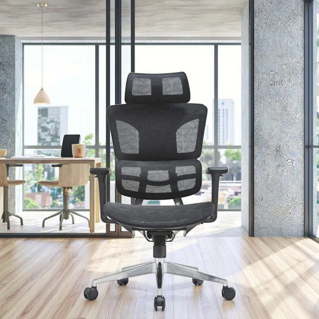 July005 High Quality Ergonomic Gaming Network Chair, Lumbar Support Office Chair