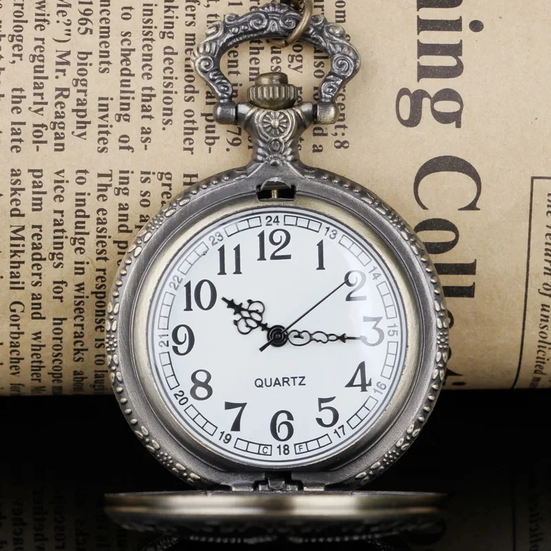 남녀공용 빈티지 쿼츠 포켓 시계, 행운의 단풍잎 양각 포켓 시계, 펜던트 목걸이 시계, 생일 선물