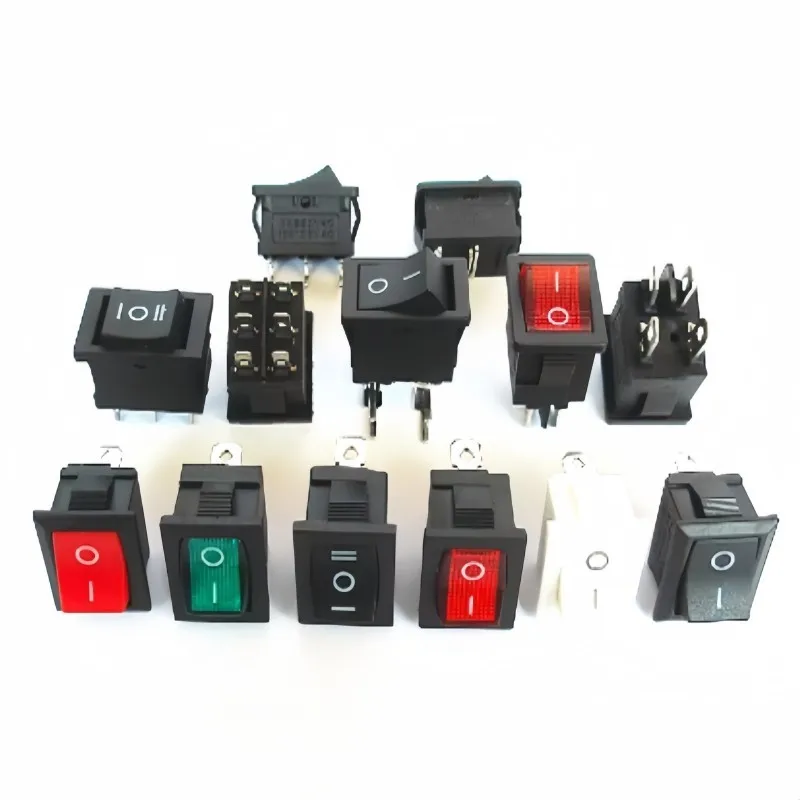 KCD1 ship-type switch KCD1-101, water dispenser electronic scale ship-shaped rocker power button, 2-pin and 4-pin