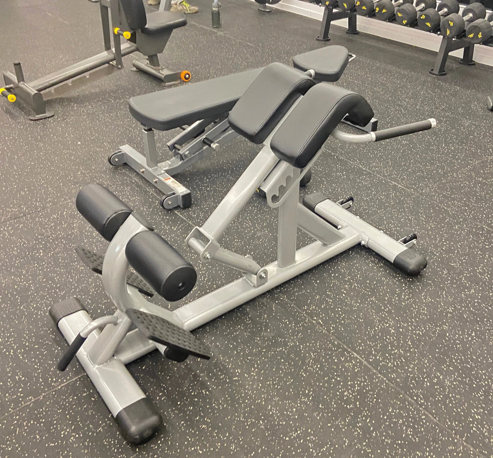 forGym Krachttraining Commerciële Multifunctionele Rugverlenging Zitbank Verstelbare Romeinse Stoel