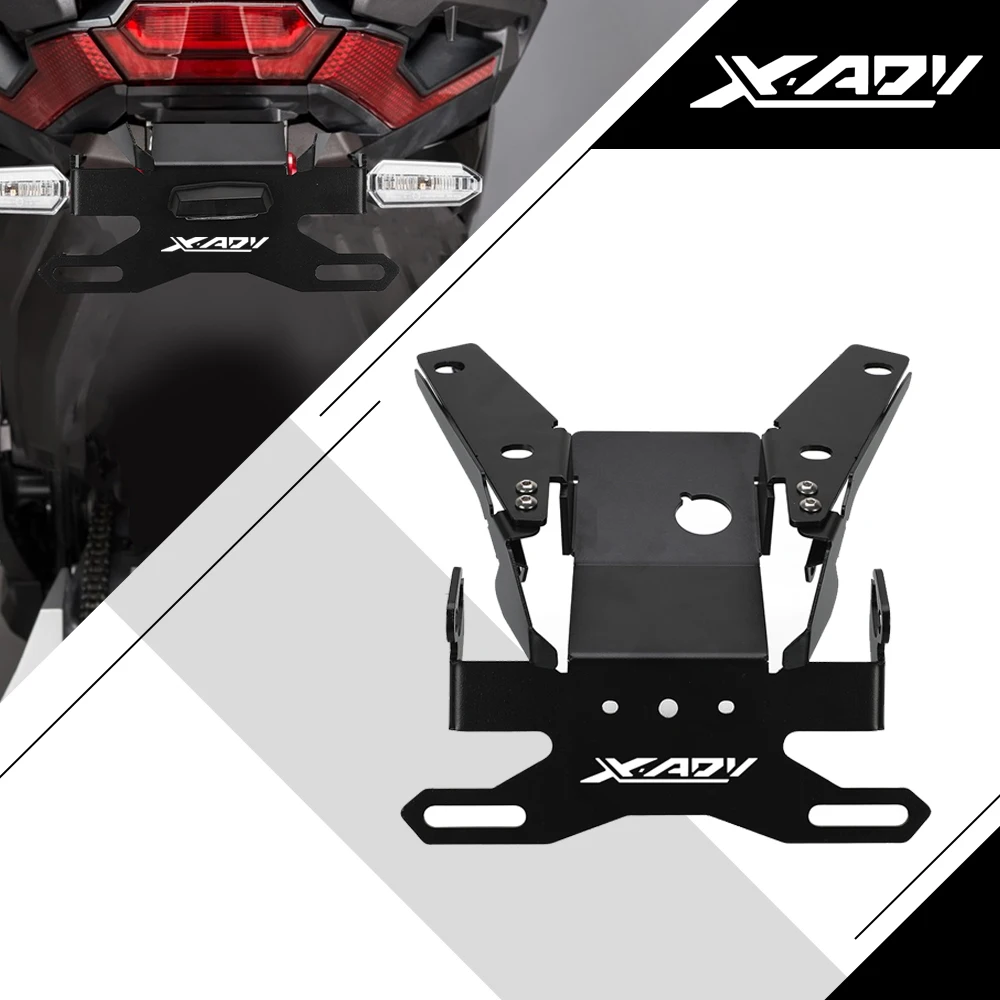 

License Plate Holder Fender Eliminator Registration Bracket Motorcycle Accessories For HONDA X-ADV XADV 750 2021 2022 2023 2024