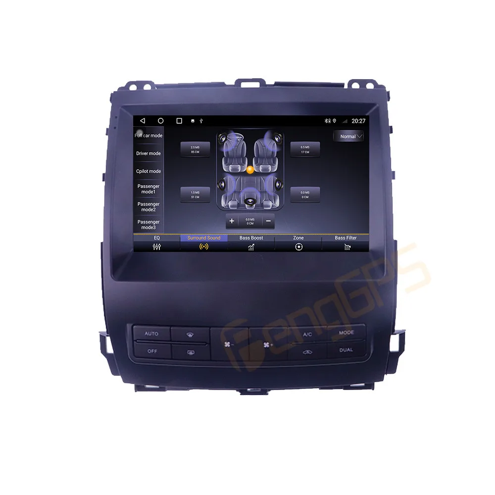 For Lexus GX470/TOYOTA Prado 120  2002 - 2009 Android Car Radio 2Din Stereo Receiver Autoradio Multimedia Player GPS Navi Unit