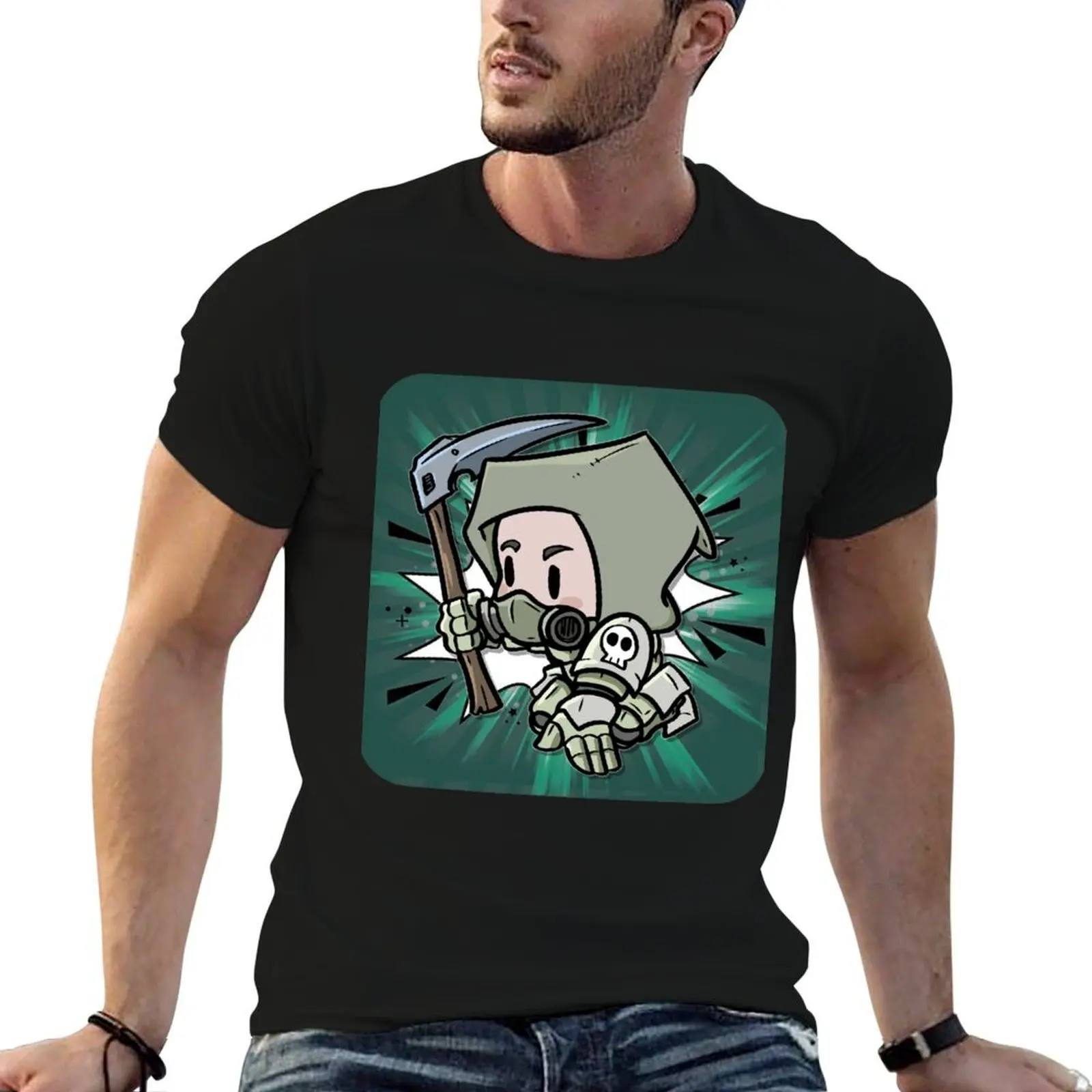 

Chibi Mortarion T-Shirt men t shirt cotton 100% t shirt for man 100 percent cotton man t shirt heavy cotton T-Shirt