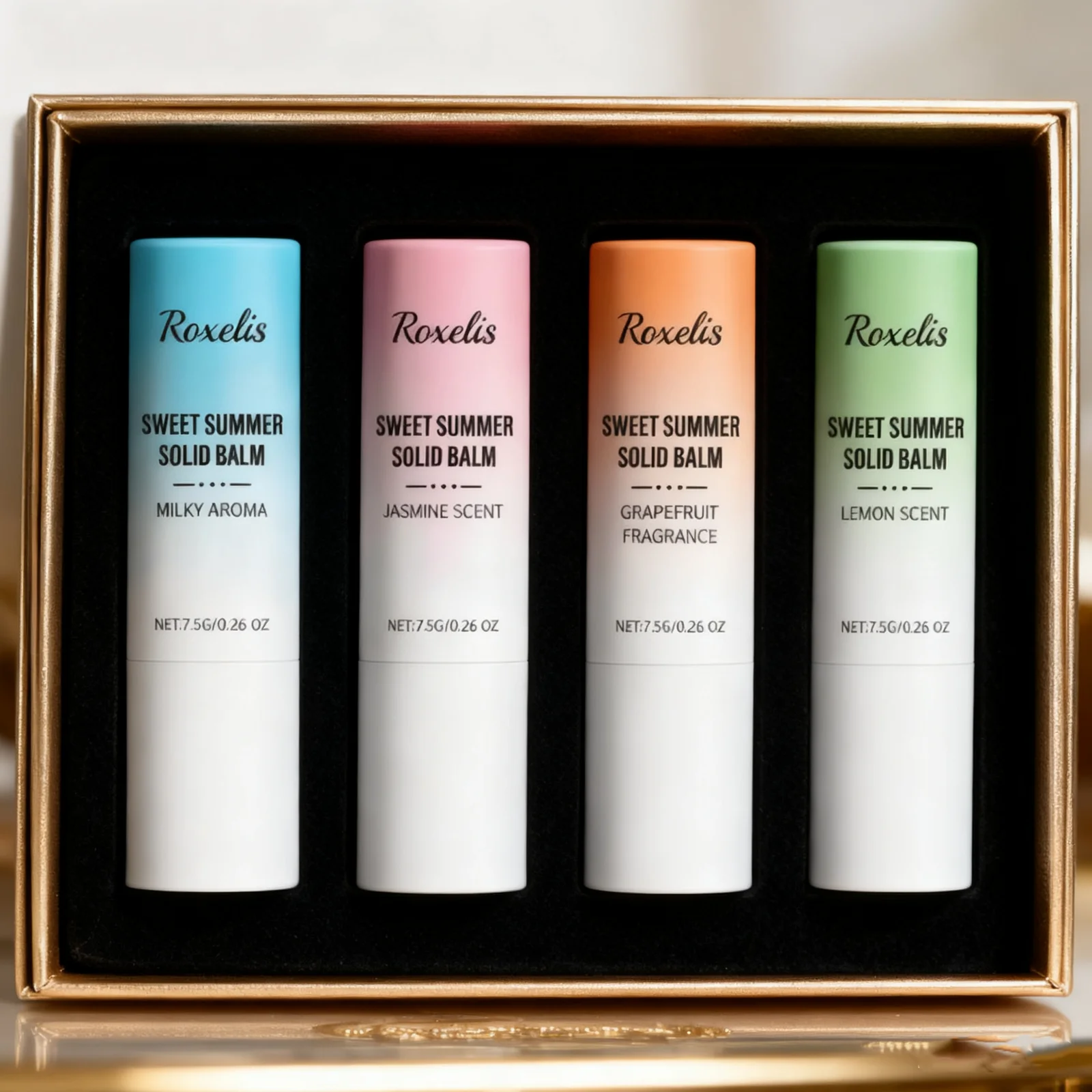 

Набор твердых парфюмерных бальзамов — несколько ароматов на выбор, легкий стойкий аромат, удобный освежающий ежедневное использование