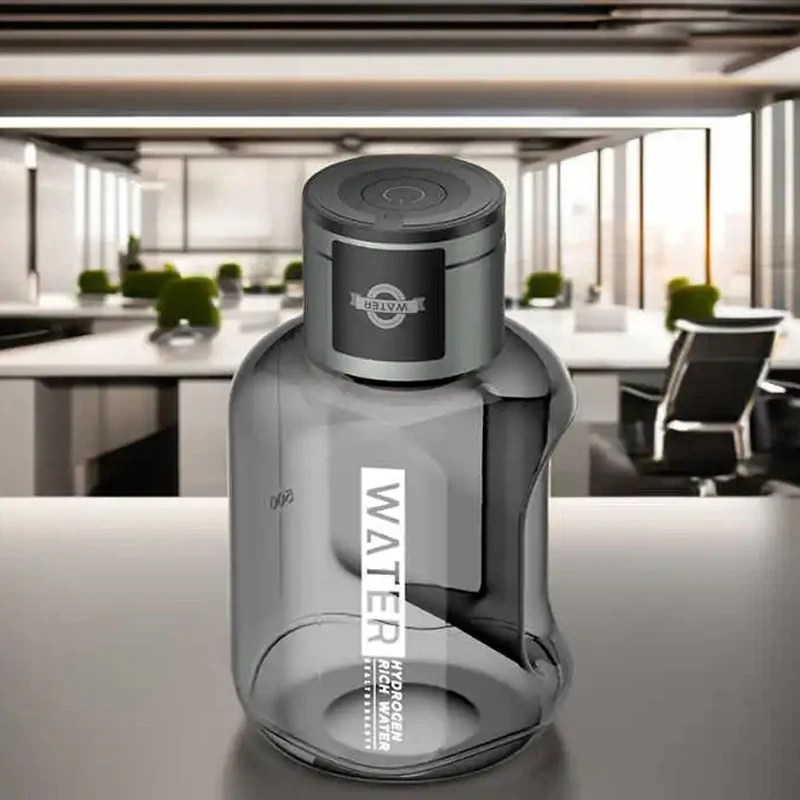 Manufacturer Price Hydrogen Kettle Type C Safe Charging USB Hydrogen Water Generator Bottle Outdoor Sports