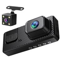 Dash Cam For Car 3 Channel Driving Recorder 1080P Monitor WIFI Infrared Night Vision Front Rear Reversing Image For Truck Taxi