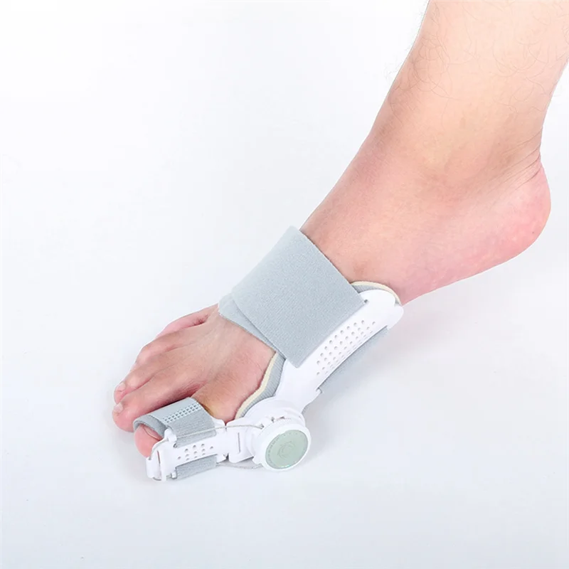 Corrector de A23F-Bunion para mujeres y hombres, separador de corrección doble con perilla ajustable para férulas, alisador de dedos en martillo