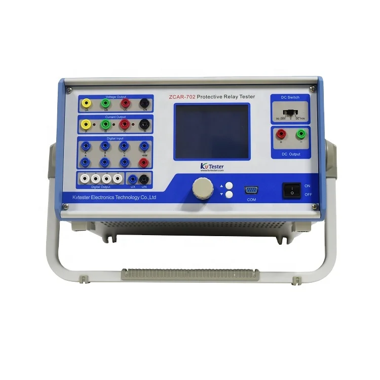 Intelligent Microcomputer Three Phase XP System Secondary Injection Protection Relay Tester