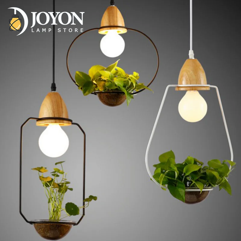 

Modern Simple Plant Chandelier American Restaurant Coffee Shop Clothing Store Balcony Iron Decorative Lamps and Lanterns