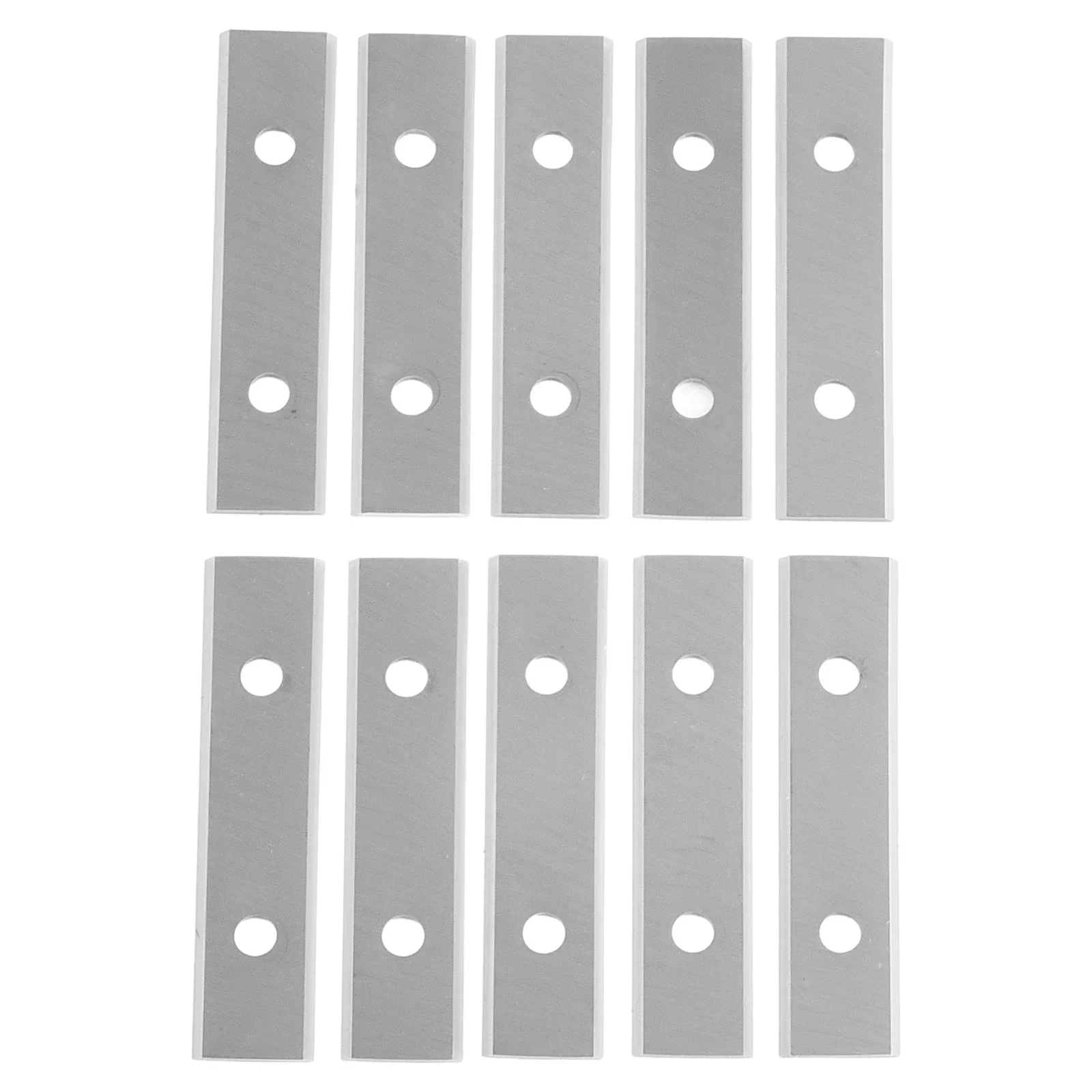 50mm Scraper Blades 10pcs Replacement Tungsten Carbide Blades Scraper Tool For Cleaning Paint Caulk Adhesive Label Sticker