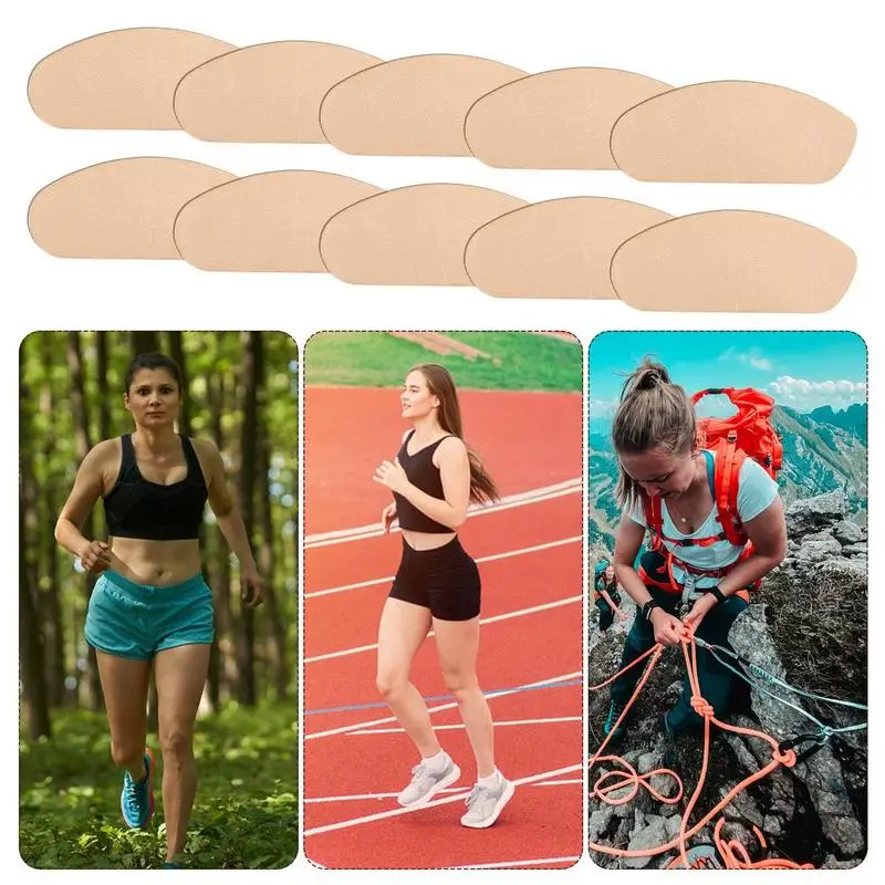 Thigh Friction Pad 10X Body Anti-Friction Pads Sweat Absorption Waterproof Ultra-Thin Thigh Friction Pad For Woman's Upper Inner