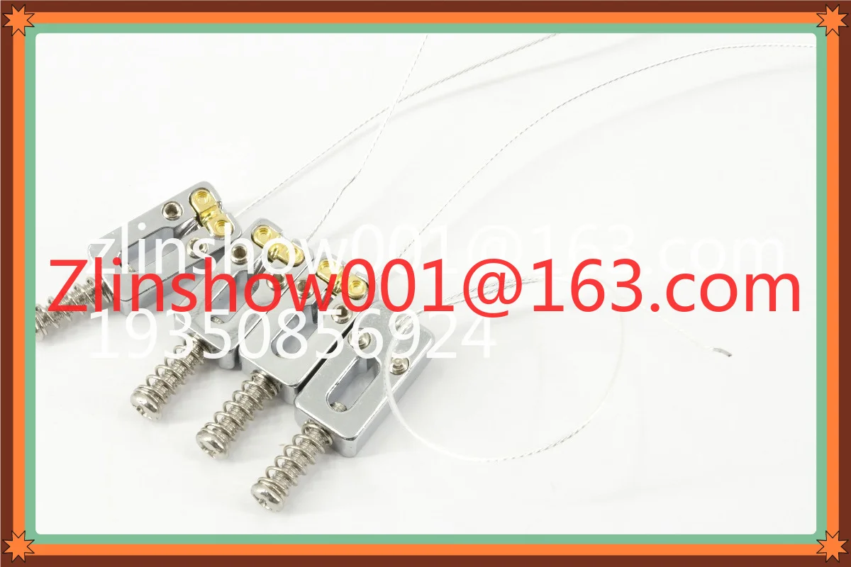 Piezo Bridge Guitar Tremolo Bridge Saddles with Piezo 10.5mm   Guitar2025