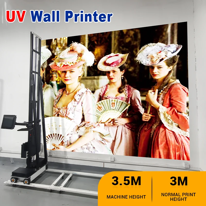 آلة طباعة الجدران الدقيقة BK-UP700P للعمل الفني آلة طلاء الجدران المحمولة طابعة نافثة للحبر المستمرة #4