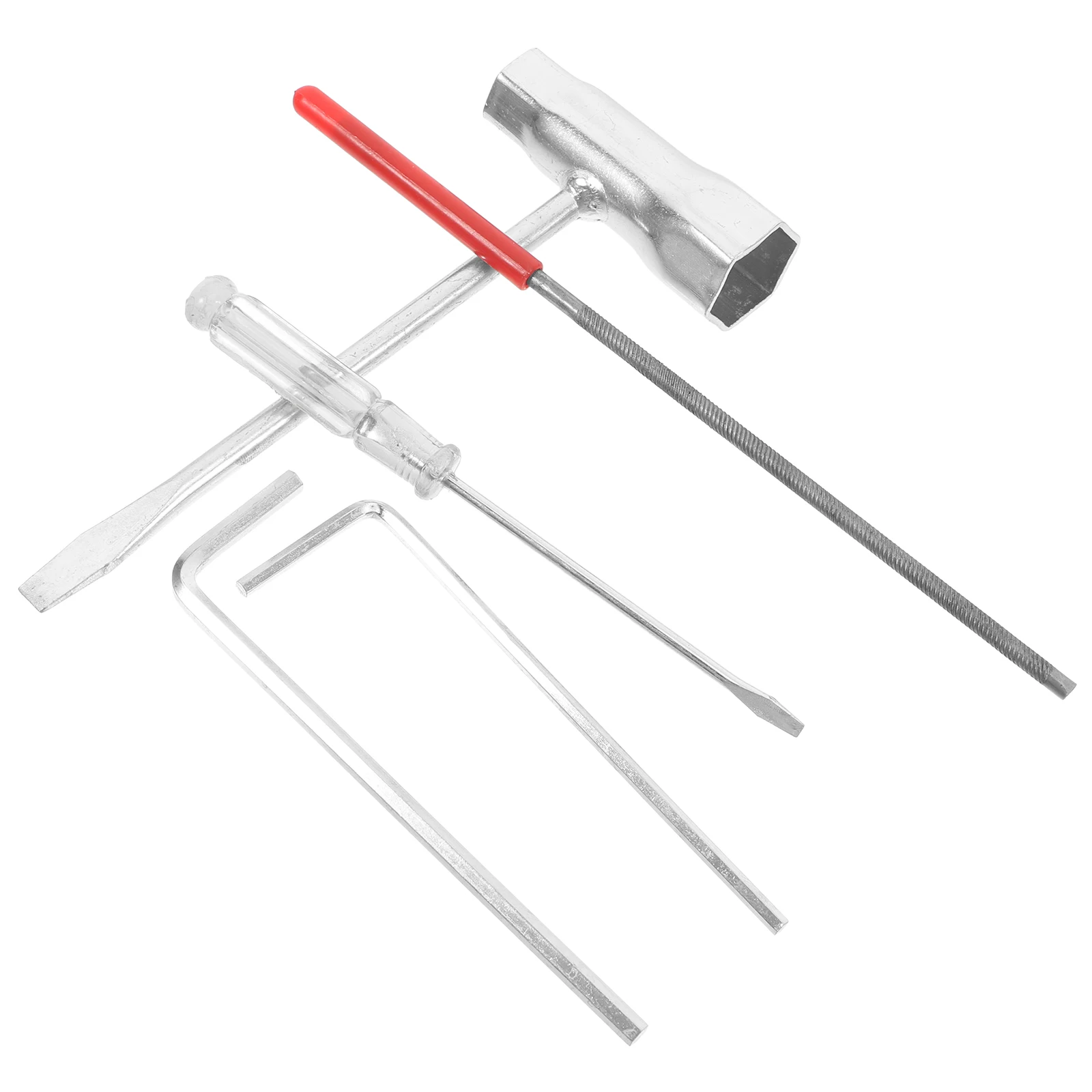 

14 pcs Chainsaw Tool Kit Oil Saw Maintenance Set Wrench File Socket Screwdriver Carburetor Adjustment For Pole Saw Lawn