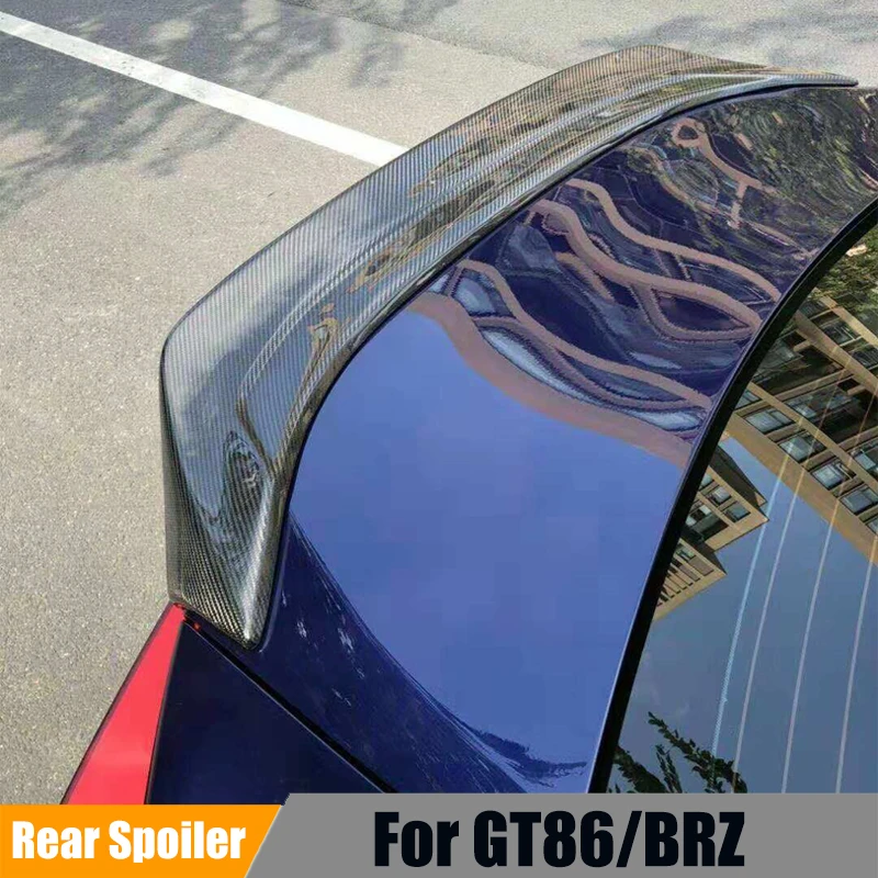 

HG Style Real Carbon Fiber /FRP Rear Trunk Spoiler Lip Wing For Subaru BRZ Honda FRS Scion Toyota GT86 Spoiler 2012-2019