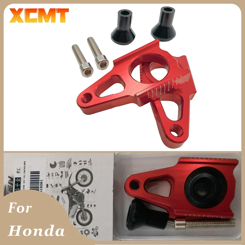 

Rear Axle Block Chain Adjuster CR 125 250 For Honda CRF250R CRF450R CRF 250R 250X 250RX 450R 450X 450RX 450L R RX Motorcycle CNC