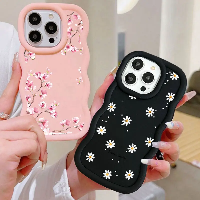 Funda Xiaomi Redmi Note 14 13 Pro - Diseño Floral Caramelo - imagen 2