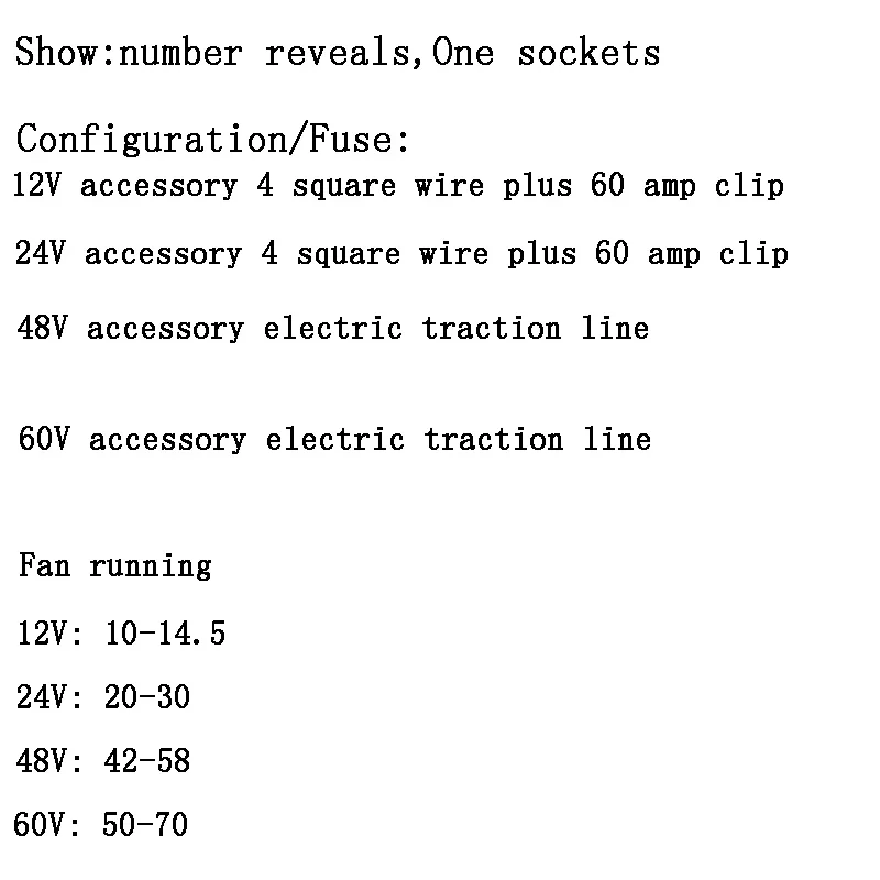 Modified wave inverter 12V/24V/48V/ 60V-800W vehicle-mounted or household