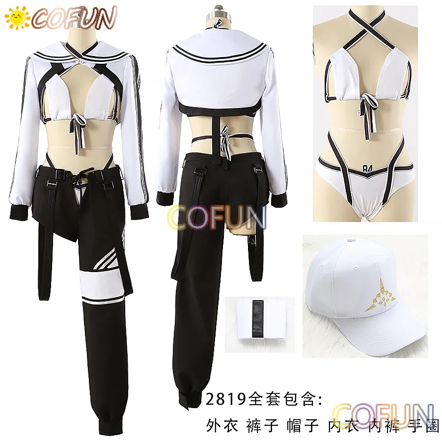 COFUN [Customized] Game FGO Altria Caster Cosplay Costume Swimsuit Initial Stage Halloween Outfits Women Men Suit Sexy Underwear