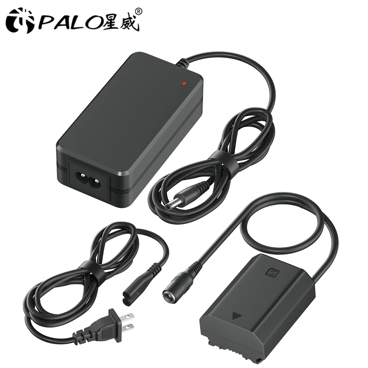 

Palo NP-FZ100 NP FZ100 Dummy Battery Fully Decoded DC Coupler for Sony ILCE-9 Alpha A9 A7RM3 A7RIII A7M3 Camera