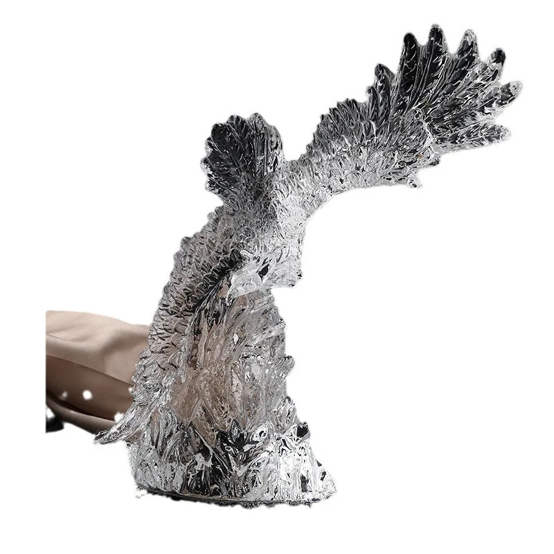 K9 crystal ornament crystal ornament crystal eagle carving grand display crafts
