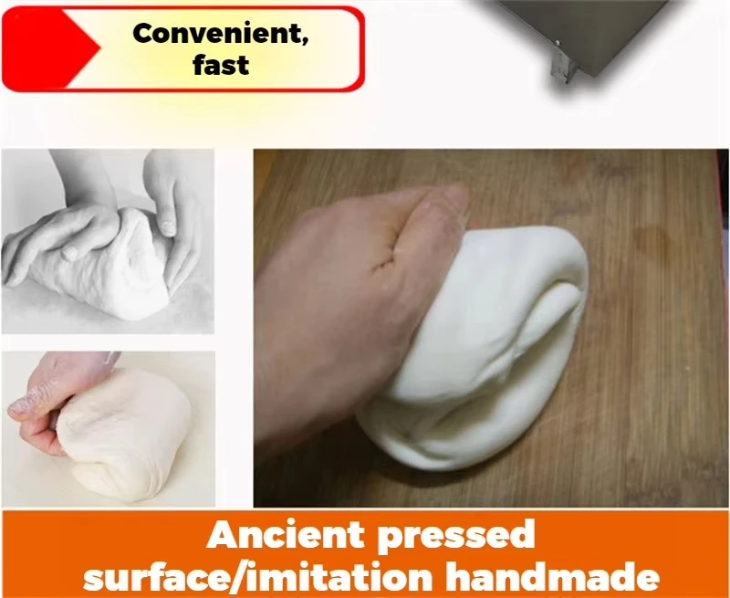 Piccola pressa per pasta per pizza e farina in acciaio inossidabile Nuova condizione per appiattire la sfogliatrice per pasta di grano