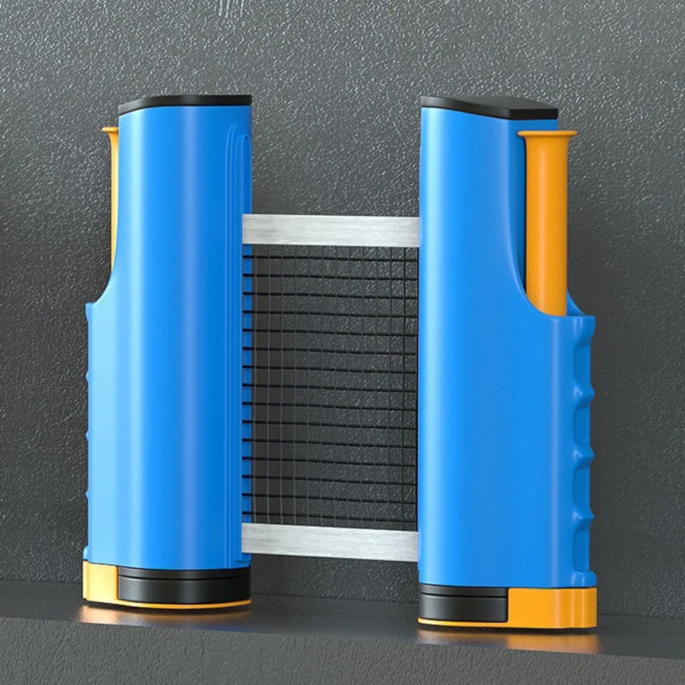 

Convenient Portable Table Tennis Net Stretchable Mesh Frame Net Rack Ping Pong Post Net Easy to Install Exercise Accessories