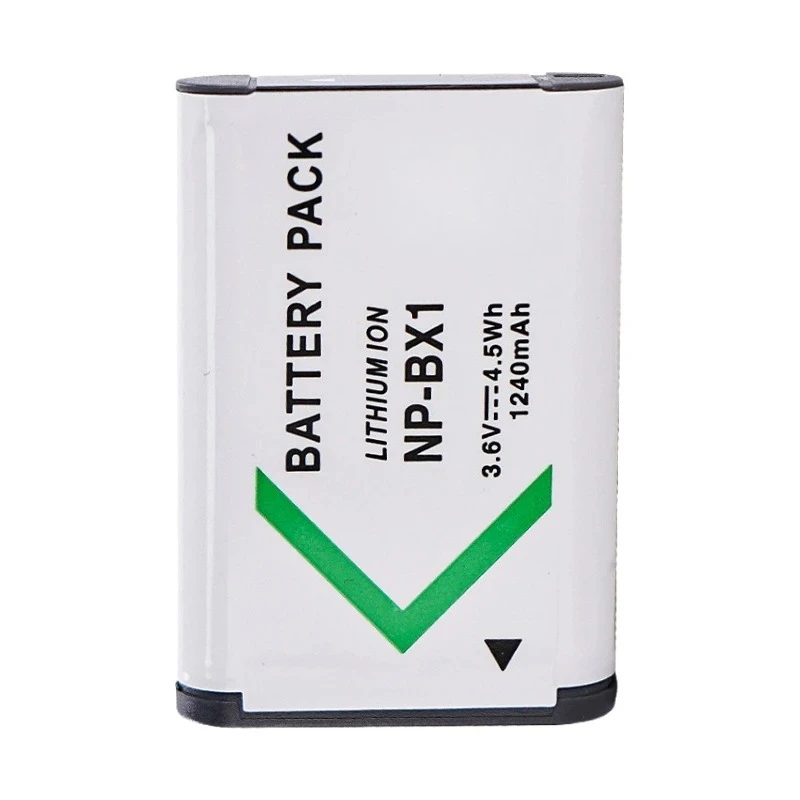 New NP-BX1 3.6V 1240mAh Camera Battery for Sony RX100 H400 RX1R HX300 HX400 HX50 M6 M7