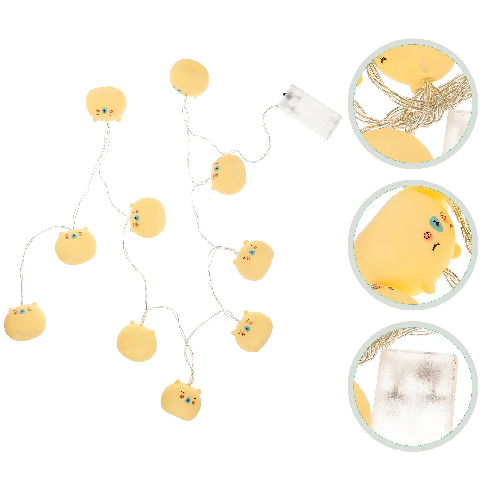 1Pcs LED String Lights 20 Leds Waterproof Xmas Christmas Decorative Warm LED Strap for Party Home Festival Lighting