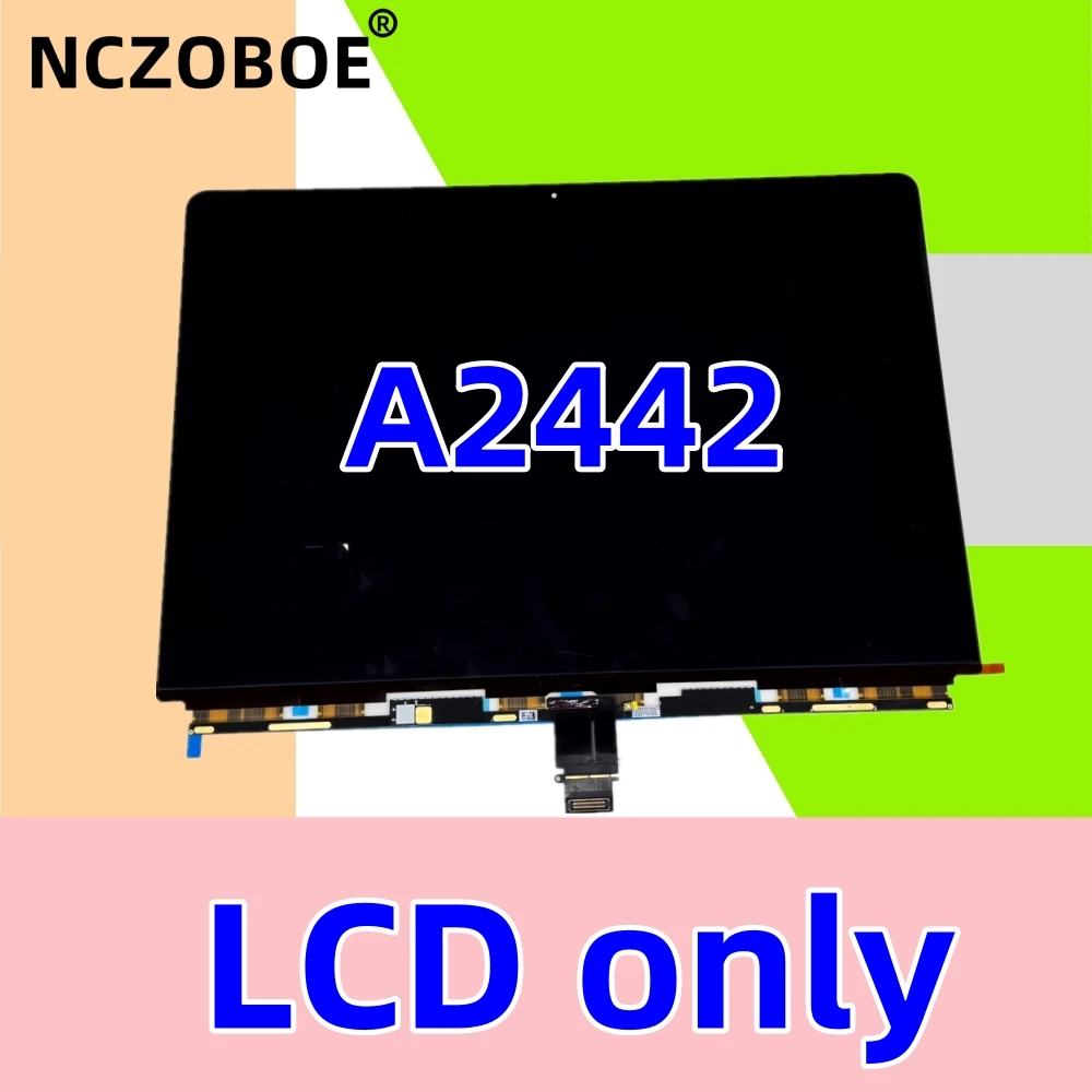 

NCZOBOE новый только ЖК-дисплей A2442 A2485 A2780 для стеклянной ЖК-панели Macbook