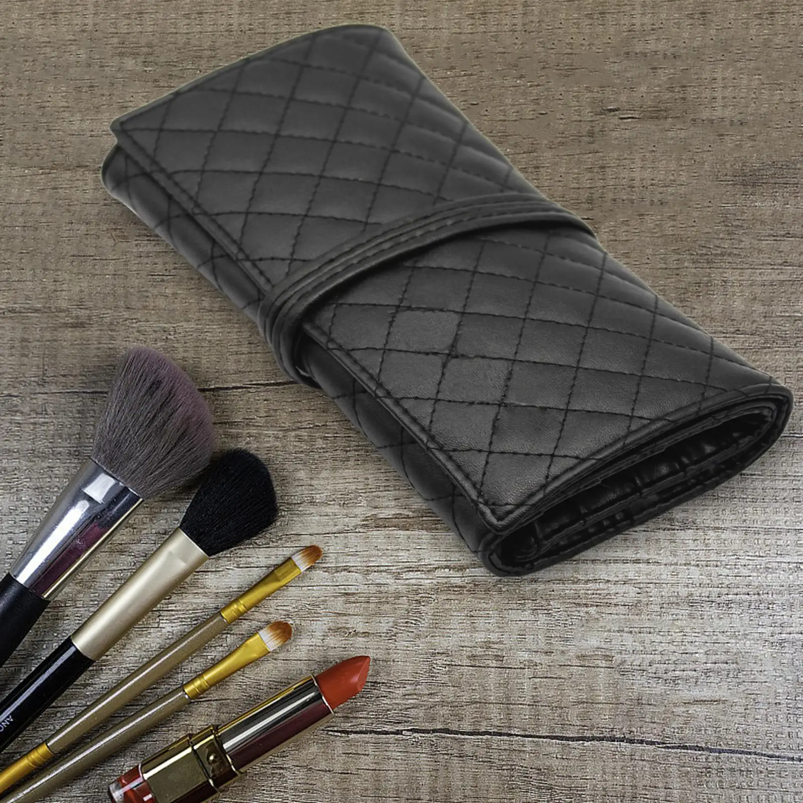 Makeup Brush Bag Brush Holder Professional Makeup Brush Case 14 Pockets for Home Use Makeup Artist Travel Outdoor Women Girls