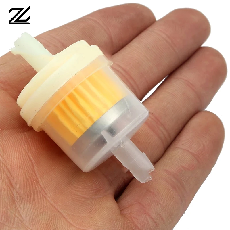 4-30pcs Engine Inline Carb Car Dirt Bike Oil Gasoline Liquid Fuel Filter For Scooter Motorcycle Motorbike Gas Petrol Filters