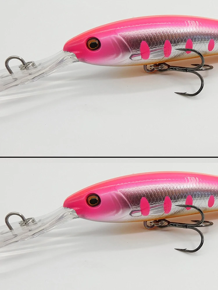 ESFISHING-cebo de pesca duro de alta calidad, 90mm, 16g, profundidad de inmersión fácil Sprinter, 0-7,5 m de largo, casting Minnow Wobbler Bass Pike