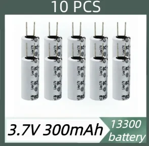 GORĄCA WYPRZEDAŻ Kondensator 13300 3.7V 300mAh Wysokowydajny Akumulator Litowy do Pistoletów Zabawkowych, Urządzeń do Usuwania Roztoczy, Trenerów Psów, Szczoteczek Elektrycznych do Zębów, Obcinaczy do Paznokci — zdjęcie produktu 3