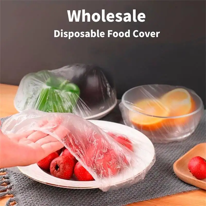 

Nylon for Covering Food Reusable Food Lid Disposable Elastic Plastic Wrap Dust-proof Fresh-keeping Kitchen Accessories