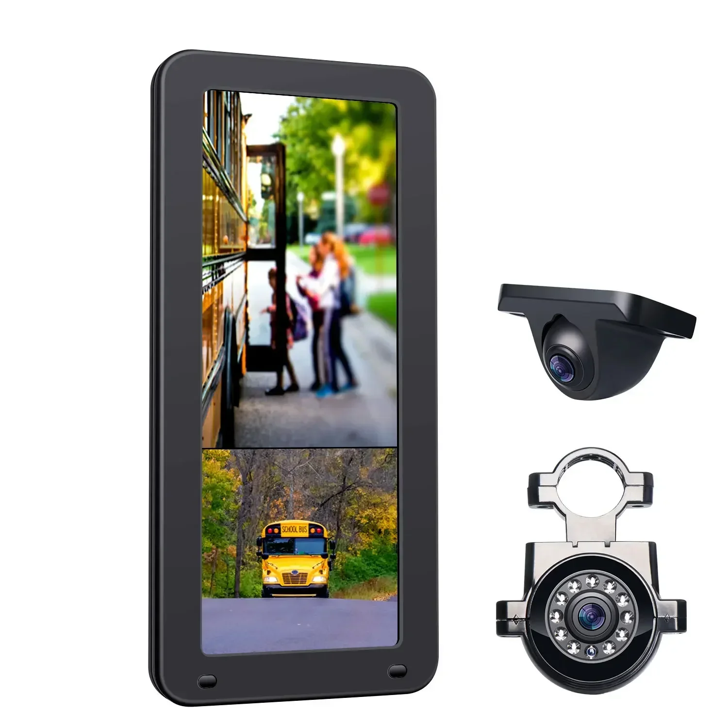 

12.3 Inch DVR 2 Split Screen 1080P LCD Bus Truck Auto Electronic Rearview