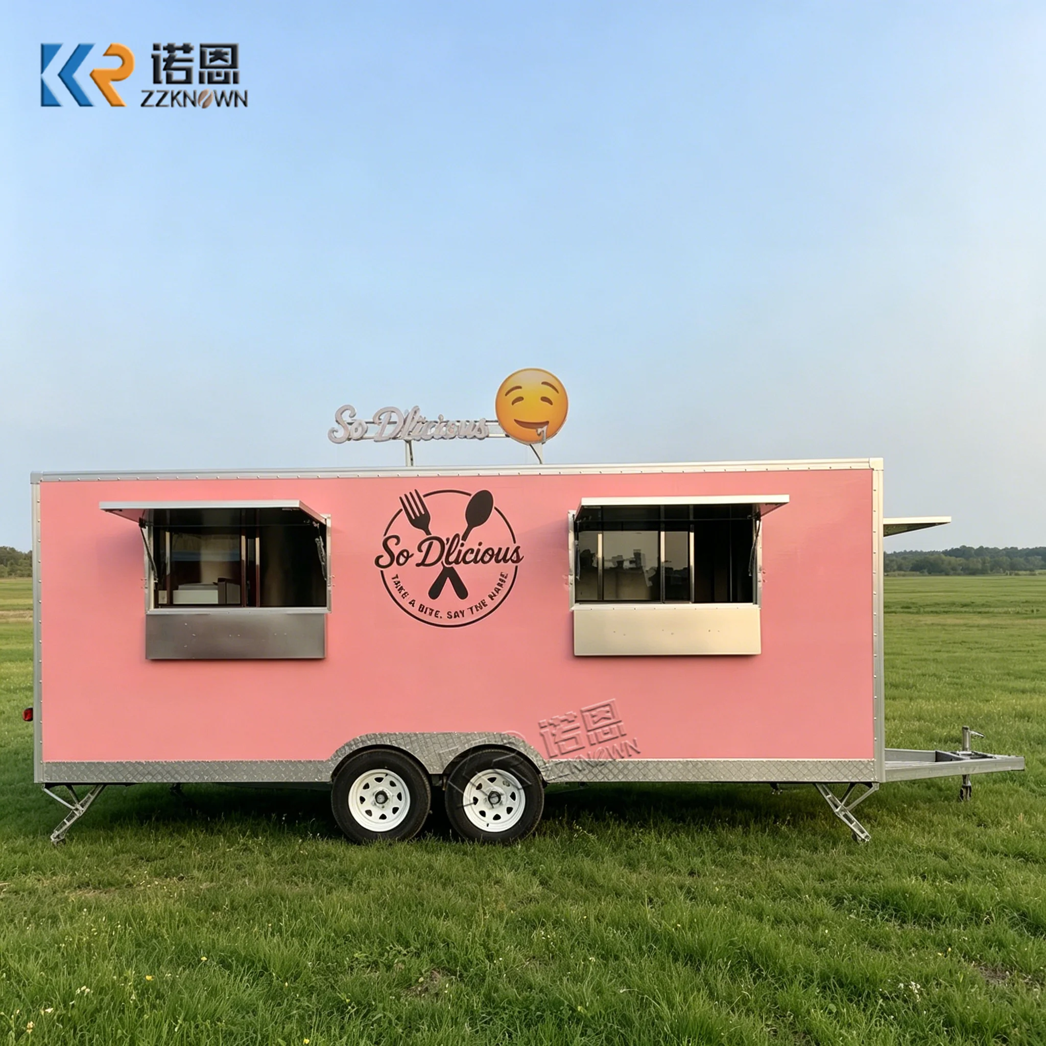 Modular Food Truck Design - Convertible from Ice Cream Cart to Hot Dog & Snack Bar